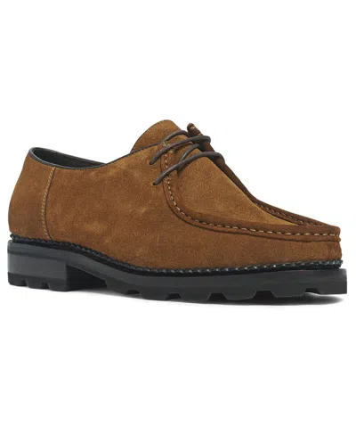 Anthony Veer Men's Wright Moc Toe Lace-up Shoes In Brown