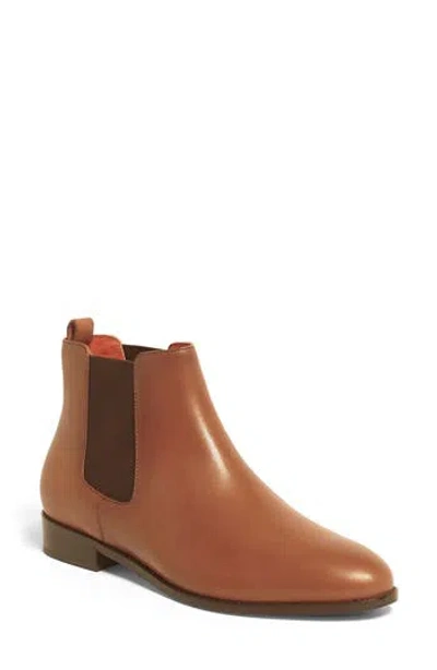 Anthony Veer Michelle Chelsea Boot In Cognac