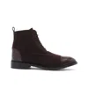 Anthony Veer Monroe Cap Toe Boot In Black