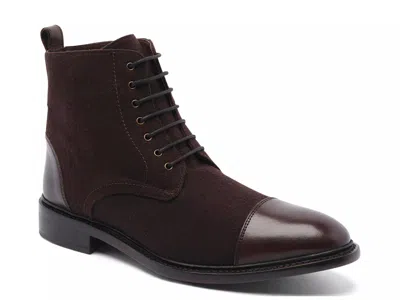 Anthony Veer Monroe Cap Toe Boot In Brown