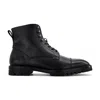 Anthony Veer Pembroke Cap-toe Boot In Black