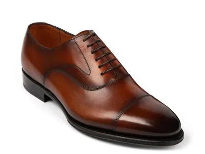 Anthony Veer Regent Cap Toe Oxford In Brown
