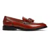 Anthony Veer Rivertone Tassel Loafer In Brown
