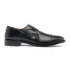 Anthony Veer Bexley Double Monk Boot In Black