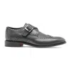 Anthony Veer Roosevelt Ii Single Monk Shoe In Black