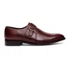 Anthony Veer Men's Roosevelt Single Monk Strap Shoes In Burgundy