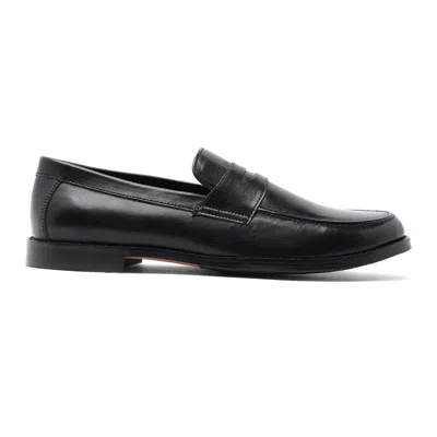 Anthony Veer Sherman Penny Loafer In Black