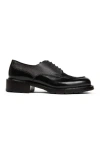 Anthony Veer Sierra Moc Shoe In Midnight Grain Black