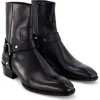 Anthony Veer Sloane Harness Boot In Black
