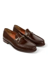 Anthony Veer Torino Bit Loafer In Chestnut Depth Brown