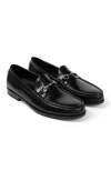 Anthony Veer Torino Bit Loafer In Obsidian Black
