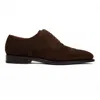 Anthony Veer Windsor Brogue Cap-toe In Brown