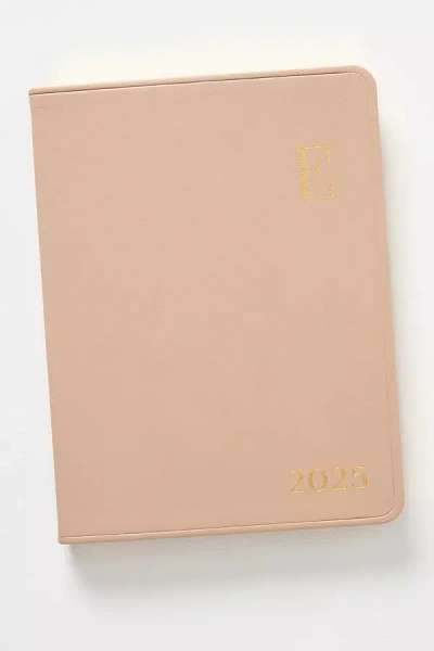 Anthropologie 2025 17-month Monogram Planner In Neutral
