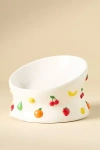 Anthropologie 3d Fruit Cat Food Bowl