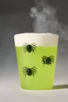 Anthropologie 3d Halloween Icon Juice Glass In Green