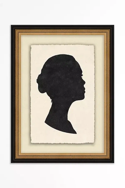 Anthropologie A Portrait Of A Woman Wall Art In Black