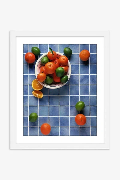 Anthropologie A Taste Of Citrus Wall Art In Blue