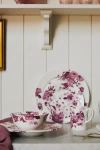 Anthropologie Set Of 4 Abi Dessert Plates In Purple