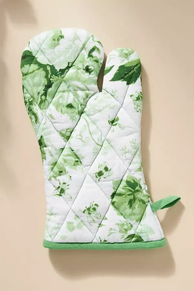 Anthropologie Abi Oven Mitt In Green