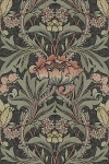 Anthropologie Acanthus Floral Vintage Peel-and-stick Wallpaper