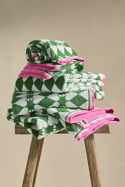 Anthropologie Ace Cotton Woven Icon Towel Collection