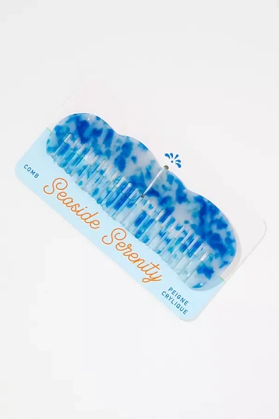 Anthropologie Acrylic Comb In Blue