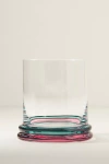 Anthropologie Adele Double Old-fashioned Glasses, Set Of 4 In Multi