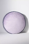 Anthropologie Adelina Velvet Pillow In Purple