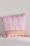 Anthropologie Adella Indoor/outdoor Pillow In Pink