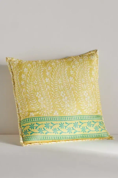 Anthropologie Adella Indoor/outdoor Pillow In Multi