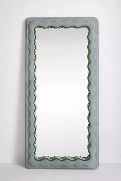 Anthropologie Adrie Floor Mirror In Gray