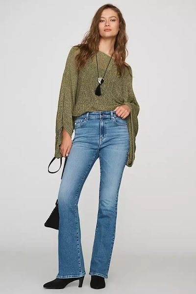 Anthropologie Ag Farrah Mid-rise Bootcut Jeans In Blue