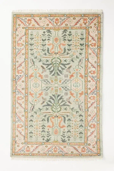 Anthropologie Aileen Hand-knotted Persian-inspired Rug In Brown