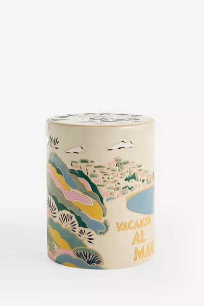 Anthropologie Al Mare Ceramic Side Table In Multi