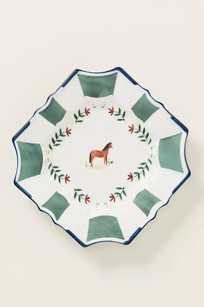 Anthropologie Alana Stoneware Dessert Plate