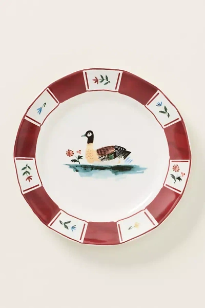 Anthropologie Alana Stoneware Dessert Plate