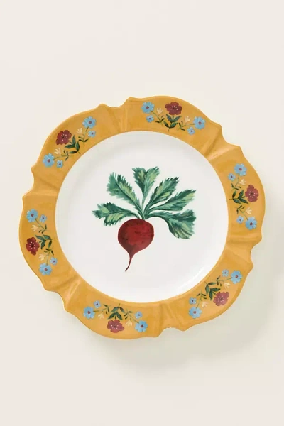 Anthropologie Alana Stoneware Dessert Plate