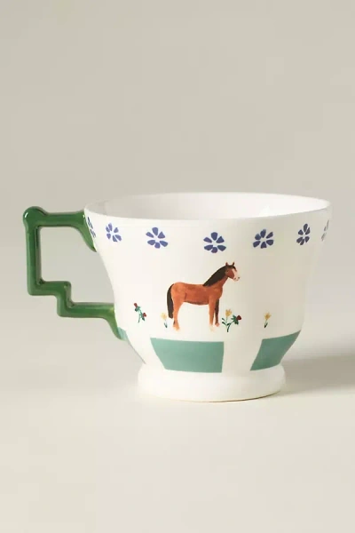 Anthropologie Alana Stoneware Mug
