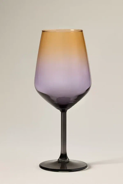 Anthropologie Alba Halloween Wine Glasses, Set Of 4 In Multi