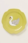 Anthropologie Alchemia Stoneware Canapé Plate In Yellow