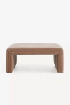 Anthropologie Alexander Velvet Coffee Table Ottoman