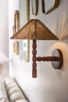 Anthropologie Alhambra Jute Wall Sconce