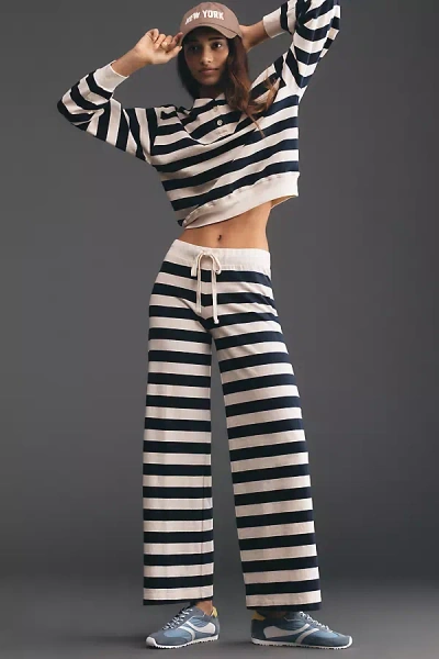 Anthropologie All Time Favorite Sailor Nautical Drawstring Pants In Multi