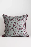 Anthropologie Alva Cushion In Blue