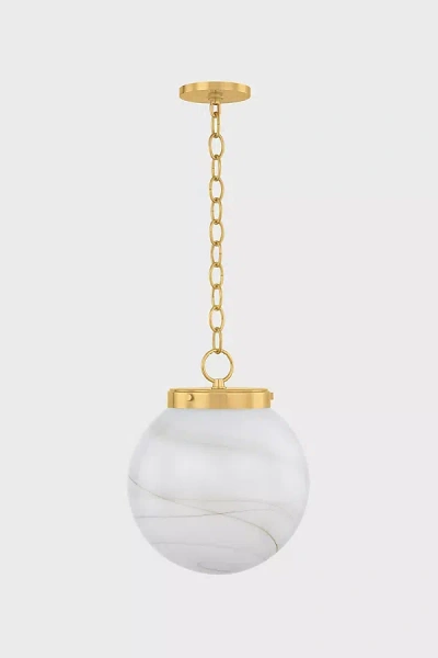 Anthropologie Ambra Glass Pendantu200b In White