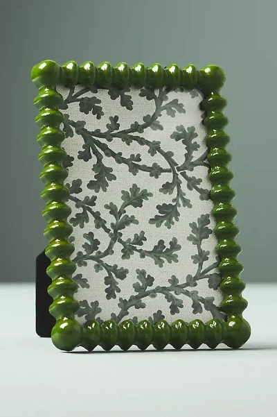 Anthropologie Amelia Wooden Frame In Green