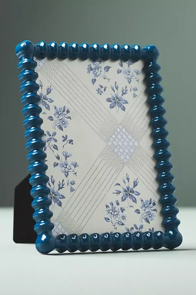 Anthropologie Amelia Wooden Frame In Green