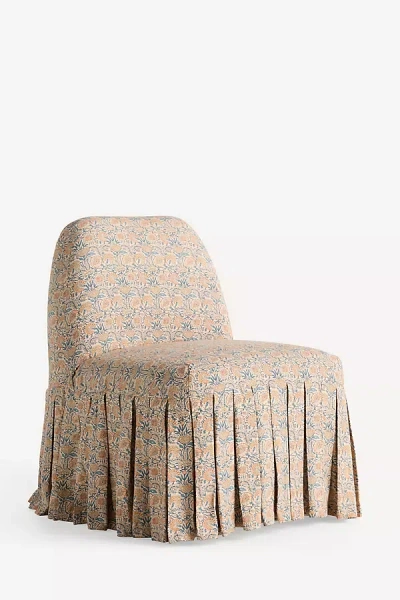Anthropologie Amelia Woven Cotton Slipcover