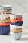 Anthropologie Amelie Assorted Latte Mini Bowls, Set Of 6 In Multi