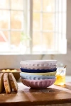 Anthropologie The Latte Stoneware Pasta Bowls, Assorted Set Of 6: Amelie Edition In Multi